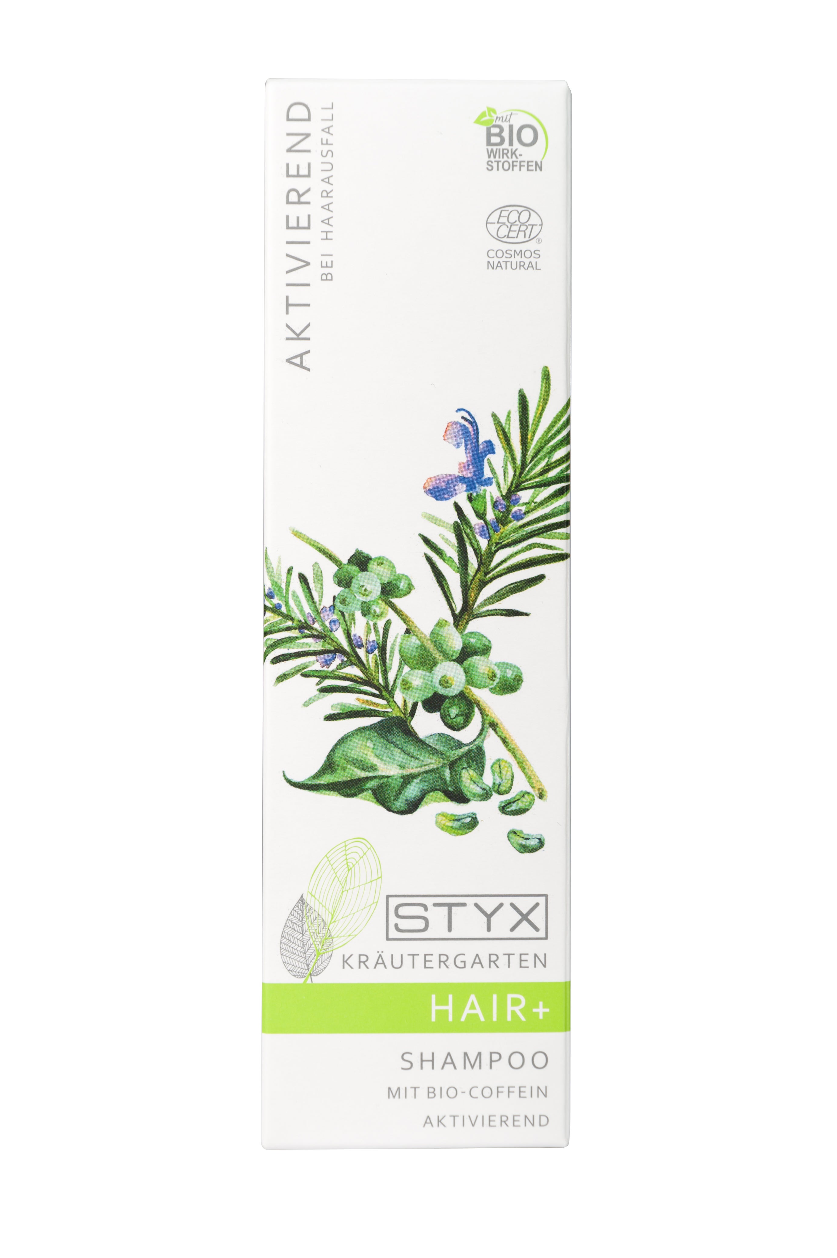 styx-kraeutergarten-shampoo-bio-coffein-schachtel-200ml Kräutergarten Shampoo HAIR+ mit Bio Coffein