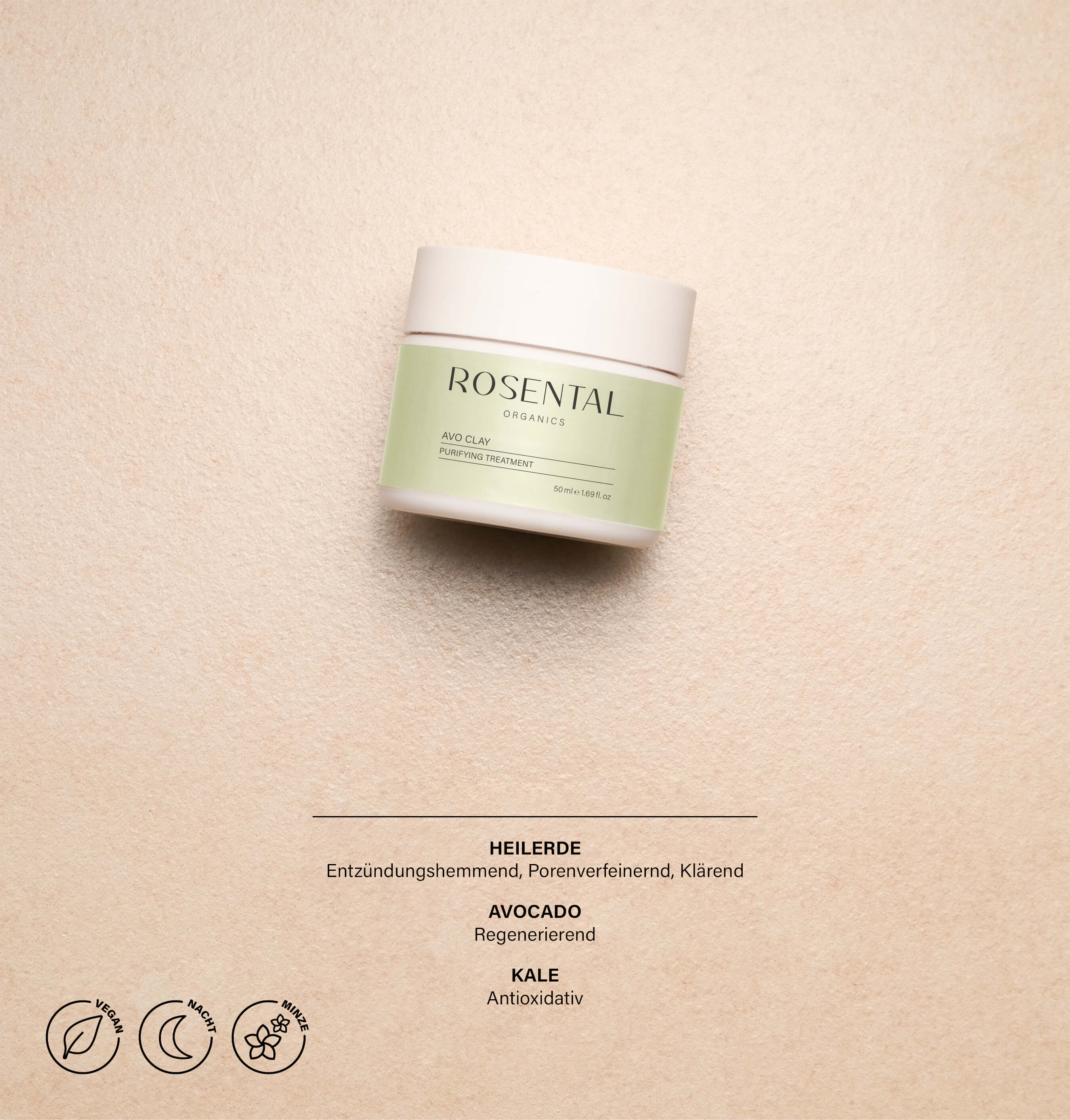 Avo Clay Mask | Purifying Treatment 