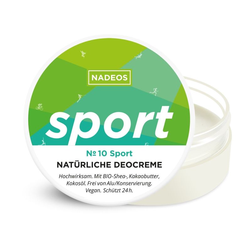 Crème déodorante naturelle Sport
