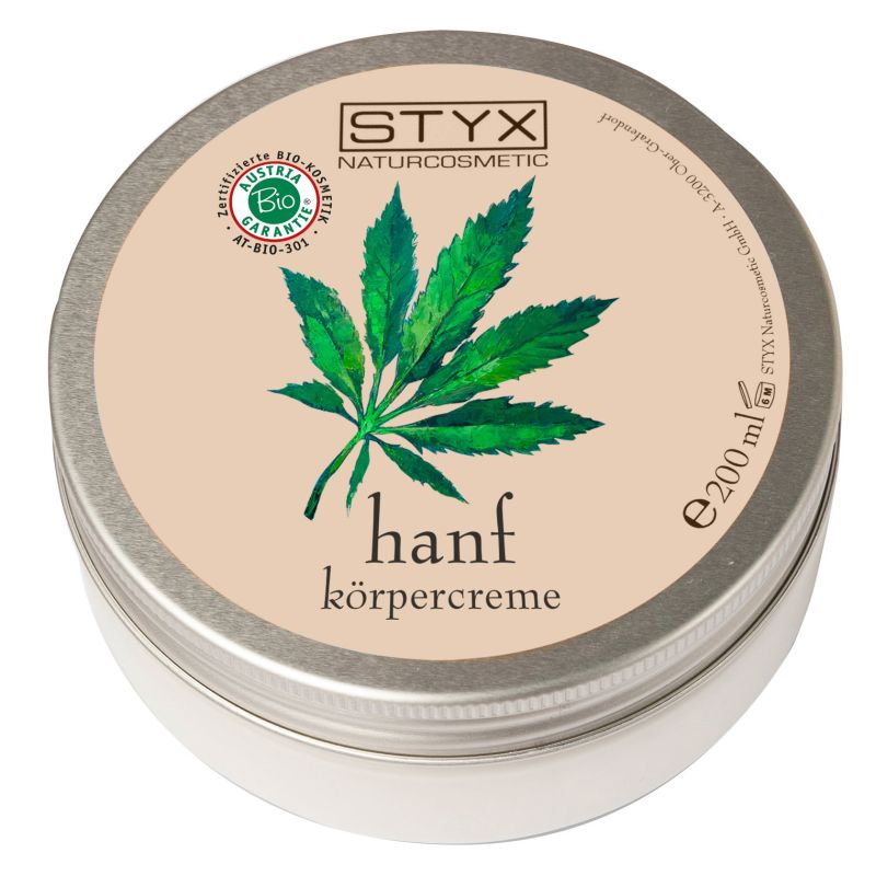 styx-hanf-korpercreme-tiegel-200ml Hanf Körpercreme