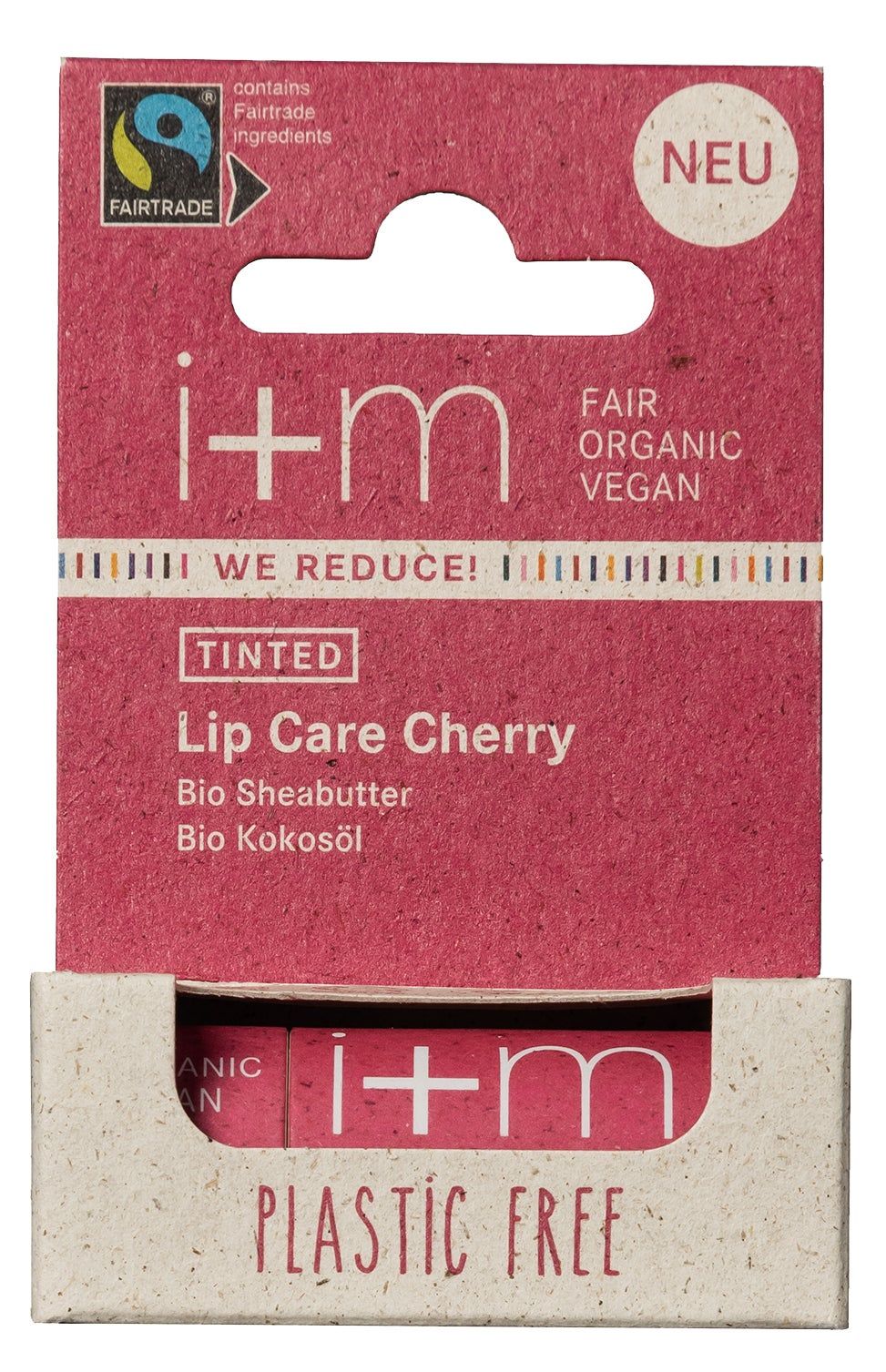 WE REDUCE Trattamento labbra colorato alla ciliegia