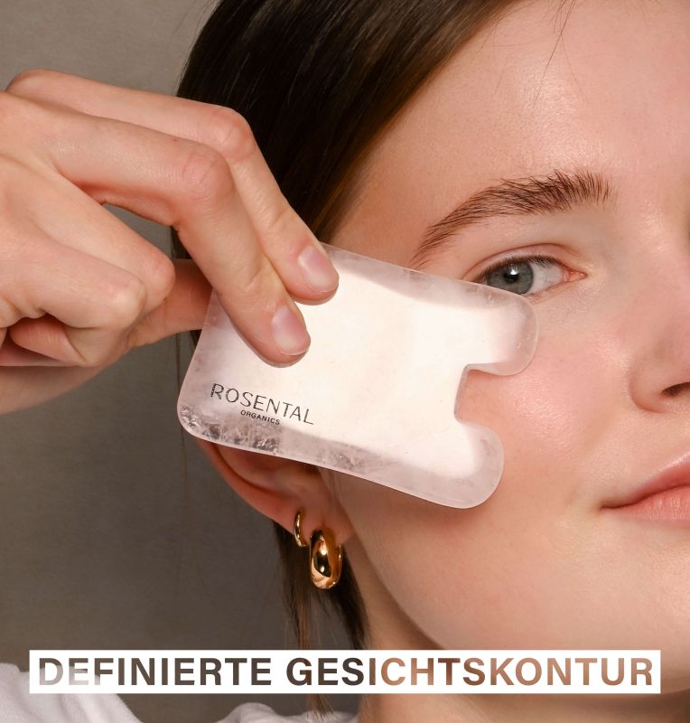 Quarzo rosa Gua Sha - Strumento di bellezza naturale