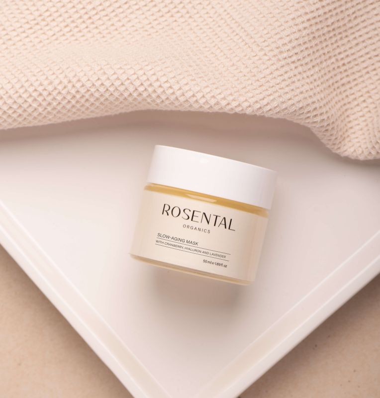 Masque slow-aging | à la cranberry, à l'acide hyaluronique et à la lavande