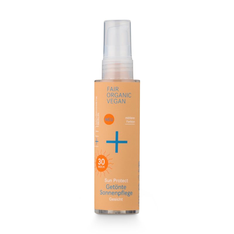 iplusm-sun-protect-getoente-sonnenpflege-gesicht Sun Protect Trattamento solare colorato SPF 50