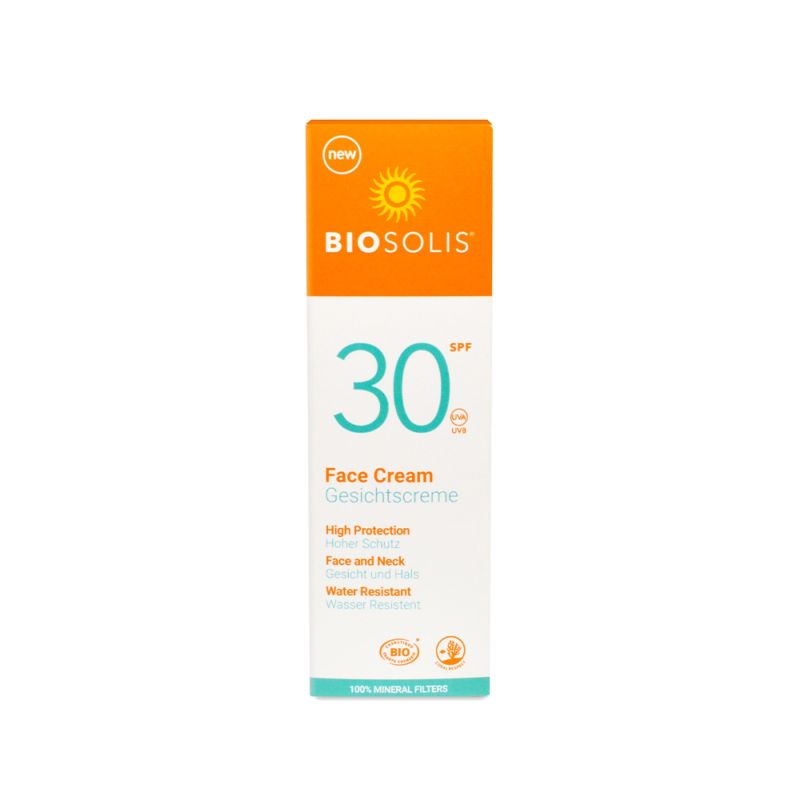 biosolis-1841721-gesichtscreme-lsf-30-pack Crème solaire visage SPF 30