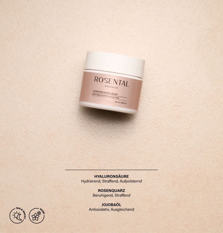 Hydrating Moisturizer | with Rosequartz and Aloe Vera