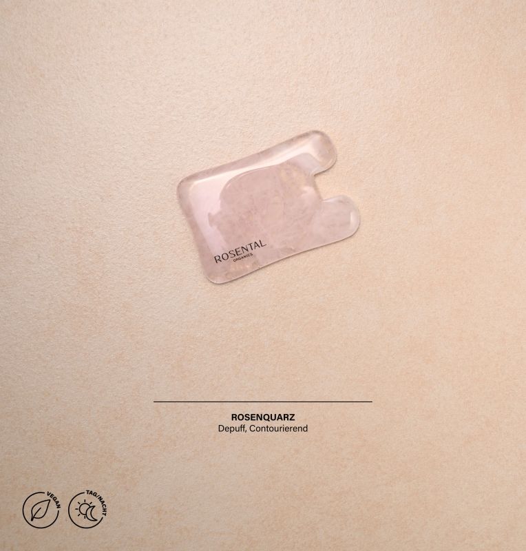 Rose Quartz Gua Sha | Outil de beauté naturel