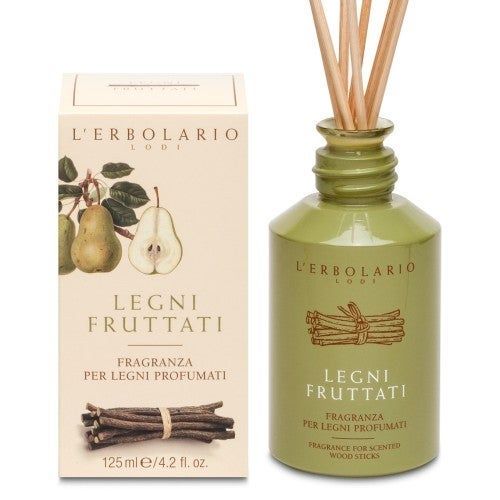 lerbolario-legni-fruttati-raumduft-mit-holzstaebchen-125ml-2 Obst, Produzieren, Birne, Flasche, Weihrauch