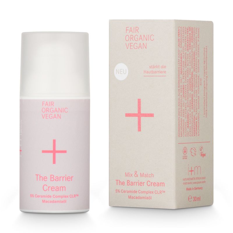 Mix & Match The Barrier Cream Barrierecreme, Gesichtscreme, Ceramid, vegan, rosa Flasche