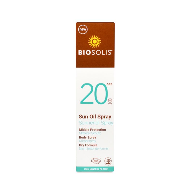 Huile solaire en spray FPS 20