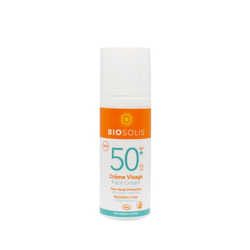 Crème solaire visage SPF 50