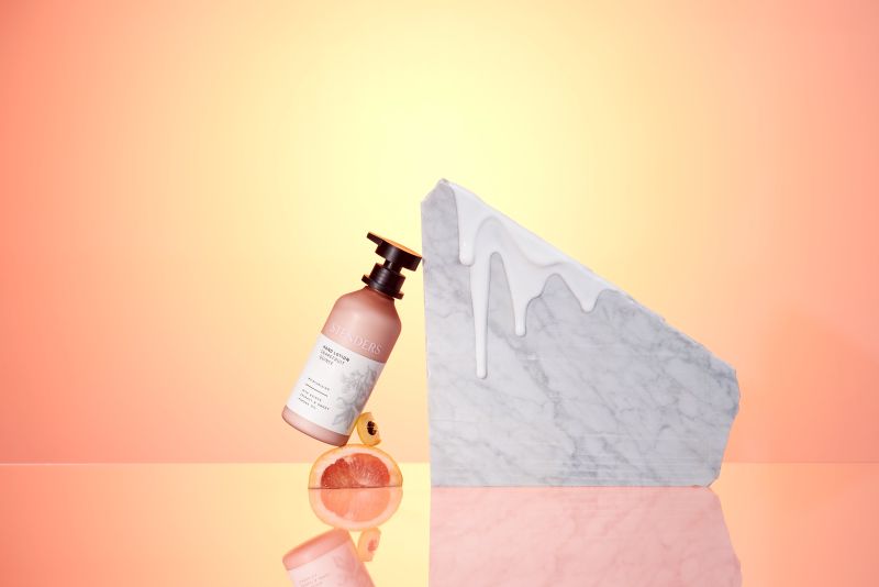 Lotion pour les mains pamplemousse-coing