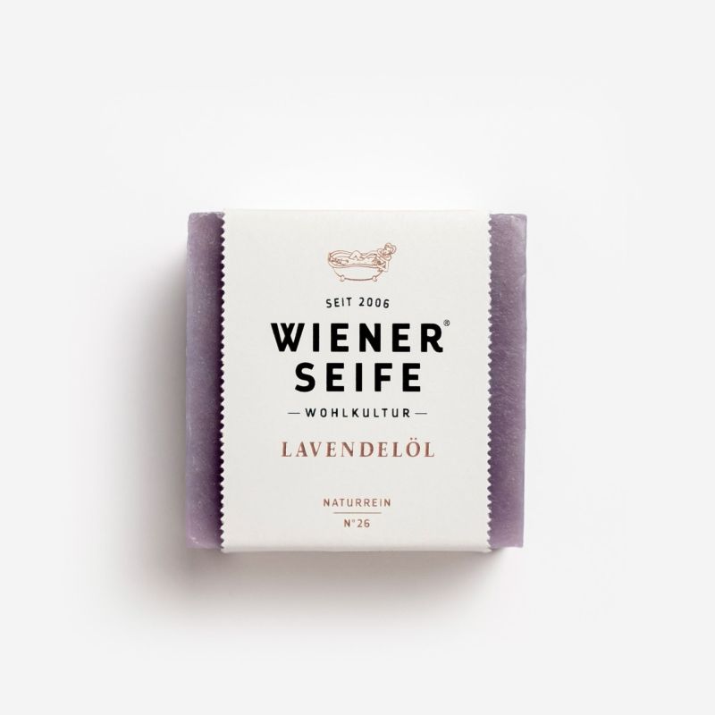 Savon N°26 à l'huile de lavande, fait main Savon N°26 à l'huile de lavande, fait main