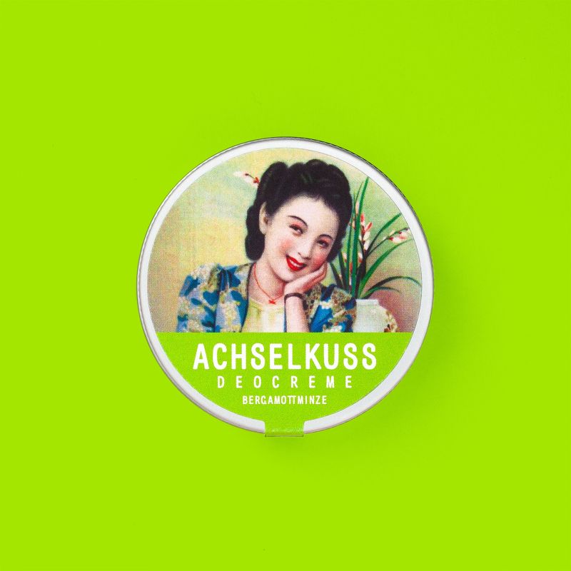 ACHSELKUSS-Bergamottminze-colour-50g Deocreme Bergamottminze
