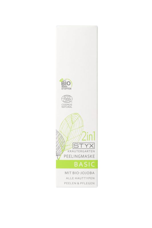 styx-kraeutergarten-peelingmaske-bio-jojoba-schachtel-70ml Kräutergarten BASIC Peelingmaske 2in1 mit Bio Jojoba