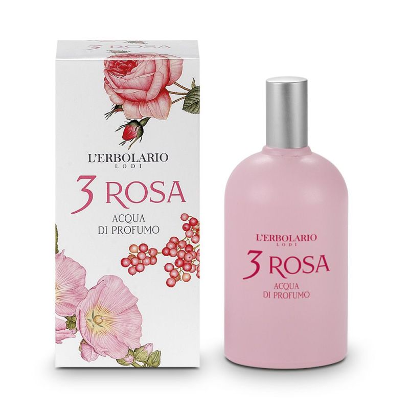 lerbolario-3-rosa-parfum-50ml Flasche, Lotion, Blume, Pflanze, Rose
