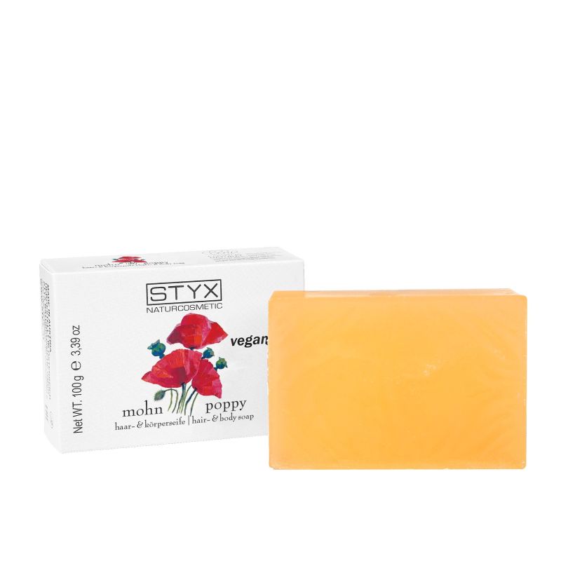 Savon pour les cheveux et le corps au pavot