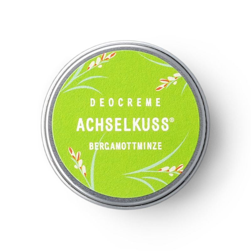 Crema deodorante mini alla menta e bergamotto Kräuterig, Kräuter, Pflanze