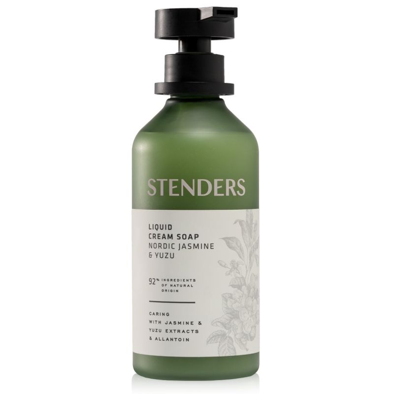 stenders-nordic-jasmine-yuzu-cream-soap Flasche, Lotion, Kosmetik, Parfüm, Flasche, Lotion, Kosmetik, Parfüm