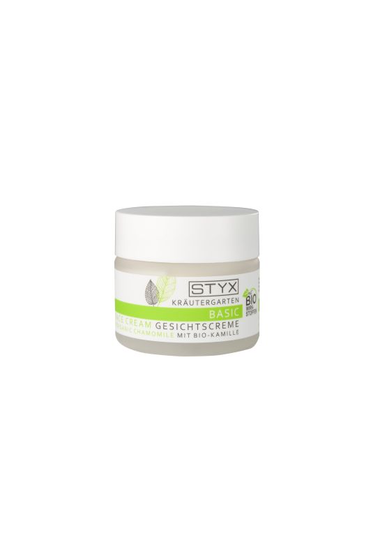 styx-kraeutergarten-gesichtscreme-bio-kamille-50ml Crema viso BASIC del Giardino delle Erbe con camomilla biologica