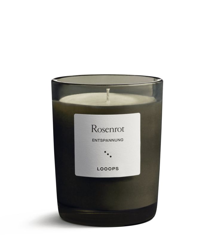 looops-duftkerze-rosenrot-250g Duftkerze Rosenrot (blumig)