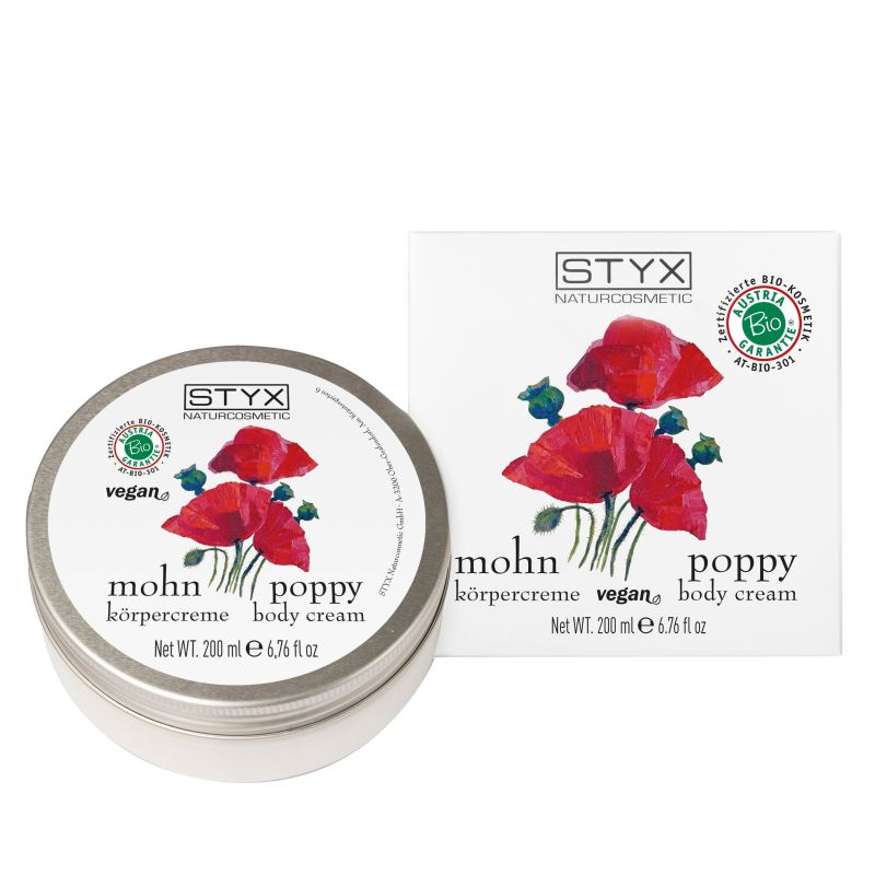 styx-kdk-mohn-koerpercreme-200ml Crème pour le corps au pavot 200ml