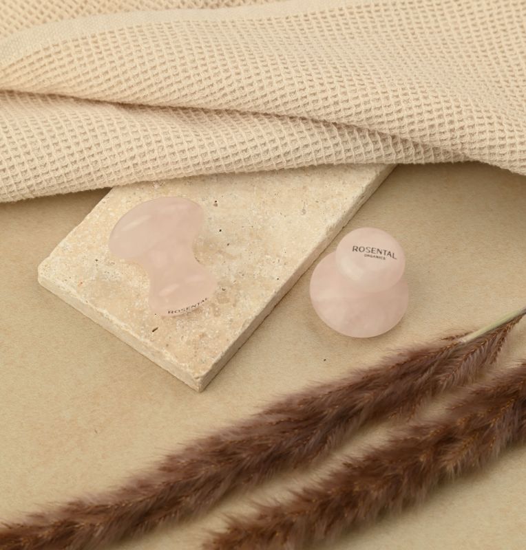 Eye Flowies Rose Quartz | Outil de lifting naturel