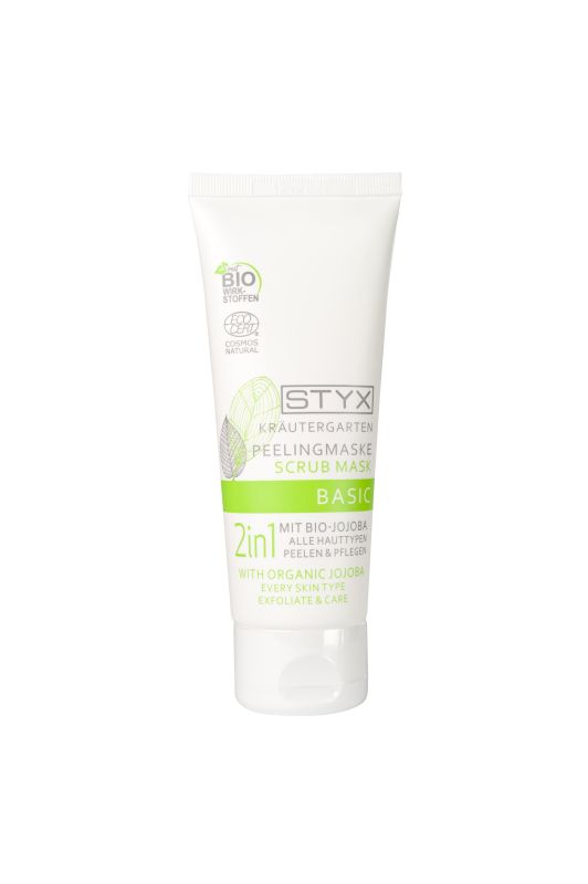 Masque exfoliant BASIC 2en1 avec jojoba bio