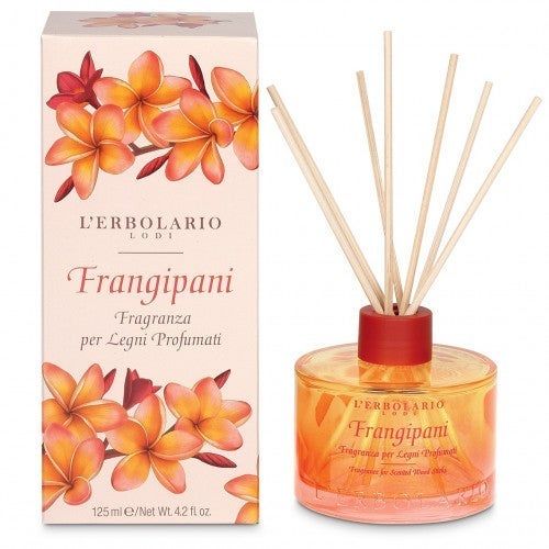 Profumo per ambiente FRANGIPANI con bastoncini di legno