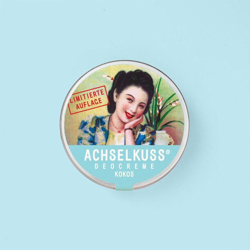 ACHSELKUSS-Kokos-colour-50g Crema deodorante al cocco